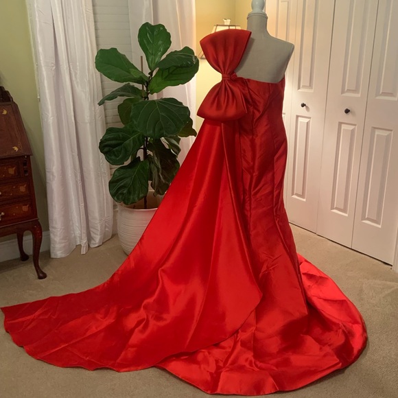 Jovani one shoulder evening gown NWT!! - Picture 4 of 5